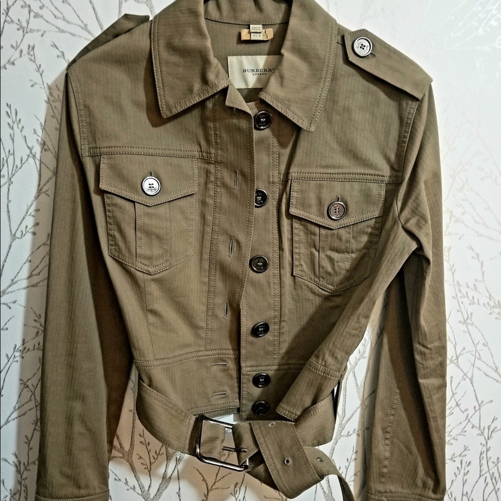 Brand New Olive Burberry coat